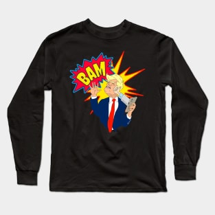 Stop Tweeting Trump Long Sleeve T-Shirt